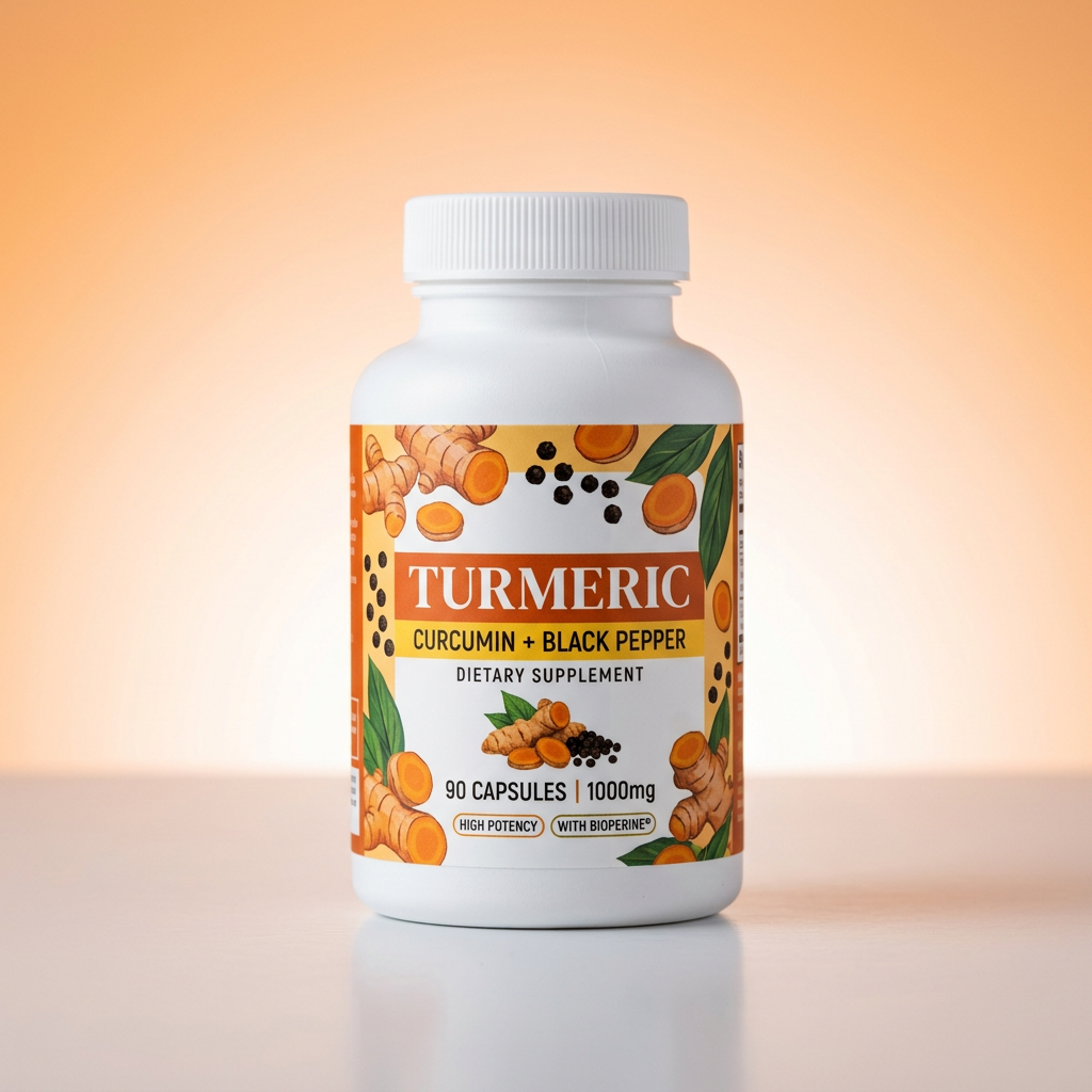 Turmeric Curcumin + Black Pepper
